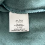 Pink Rose Women’s Teal Long Sleeved Top with V Neck Detail - Size Large Photo 4