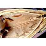 The Sak  Flora Evening Bag, Rose Gold Champagne Shimmer Leather NWOT Photo 7