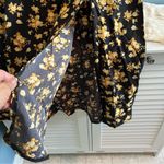 Culola Bohemian Floral Tie Up Slit Dress Size L Photo 4