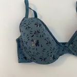 Lucky Brand Blue Floral Demi T-Shirt Bra Photo 3