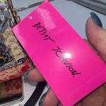 Betsey Johnson  Dani Floral‎ Printed Crossbody with Bow Photo 2