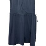 Halara  Women’s Black Zip Front Skort Sports Dress with Tie Wrap & Open Back Sz M Photo 6