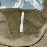 Free People  Olive Green Ruched Cropped Tank Top Photo 3