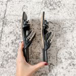 ANINE BING  Tony Sandals Chain Link Leather Photo 7