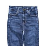 American Eagle Curvy Super Hi-Rise Jegging Next Level Stretch Dark Wash 2 Short Photo 3