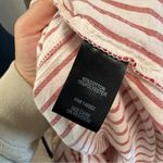 Torrid Long Sleeve Button Down Stripe White Red Coastal Casual Beach Lounge 2X Photo 5