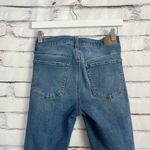 Aero High Rise Jegging Distressed Skinny Jeans Medium Wash Women’s 4 Stretch Y2K Blue Photo 8