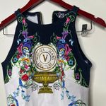 Versace NWT Jeans Black and White Multicolour Cotton Blend Dress sz 36 US XS Photo 3