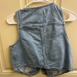Madewell Katrina Denim Crop Vest Top Photo 2