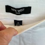 Nine West  White Pull On Pants Skinny Crop Womens 10 Photo 2