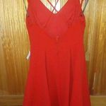 B Darlin B. Darlin A-Line Hi-Low Dress, Red Size 9 /10 Junior Photo 4