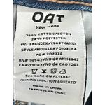 OAT New York Wide Leg Denim Jeans Size 6/28 Minimalist Modern Streetwear Blue Photo 8