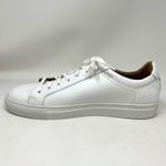 Banana Republic Nicklas White Leather Sneakers 2.0 Lace Up Low Top Size 10 Photo 7