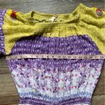 Raga Anthropologie  Off the Shoulder Tropical Jumpsuit S Photo 5