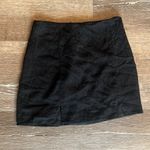 Forever 21  Black Mini Skirt with Pattern Photo 2