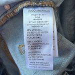 Good American  Blue Good Boy Super High Rise Straight Jeans Size 14 Photo 5