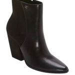 Liz Claiborne ‎ Women's Utopia Black Block Heel Booties Size 10M Photo 0