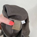 Ann Taylor Womens Brown Mid to Low Rise Trouser Dress Pants Size 2 cinch back Photo 7