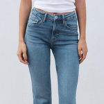 ZARA CROPPED FLARE HIGH-WAIST JEANS | Size 4 Photo 0