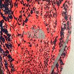 The North Face  Motus Capri Legging Tights Orange Blue Abstract Snake Print Small Photo 5