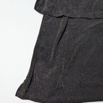 Michael Kors Metallic Tiered Dress NWT Size 3X Glam NYE Party Black Gold Photo 5