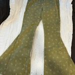 Green Flare Jeans Photo 0