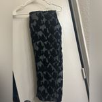 Anthropologie  Harlyn Sienna Black Floral Velvet Pants Photo 3