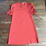 See By Chloe Ruched Tie Sleeve Shift Dress ~ Size 38 / US 6ππ Photo 7