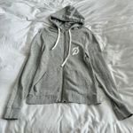 Peloton Unisex Full Zip Logo Hoodie Sweatshirt Gray Size S Photo 0