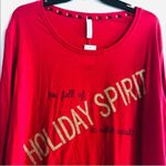 Lane Bryant 's Cacique Sleep Wear Holiday Spirit Red Gold Size 26/28 New w/Tag Photo 3