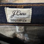 J.Crew  Toothpick Jeans with raw hem size 28 women’s Photo 2
