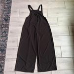 Halara  Brown Wide Leg Jumpsuit - Size Medium Photo 5