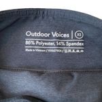 Outdoor Voices  Size XS Longline Biker Shorts Charcoal Black‎ Marl Athletic Yoga Photo 1