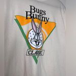 Looney Tunes  Bugs Bunny Classic Vintage Neutral Oversized Unisex Tee Sz M NWOT Photo 1