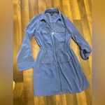 Alfani  Women's Long Sleeve Dress - Royal Blue Photo 3