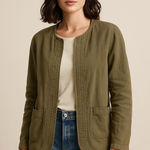 Aritzia  Wilfred Free Green Open Cardigan Jacket- Size XS Photo 0