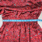 Lush Clothing Lush Flowy Floral Smocked Long Sleeve Dress in Wine L Photo 6