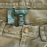 Ralph Lauren Lauren Women's Straight Leg Jeans Olive Green | 14 Photo 1