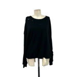 n:philanthropy  Olympia Distressed Sweatshirt in Black Cat Size‎ Medium Photo 1