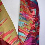 Ethyl Vibrant Colorful Sheer Cardigan Open Cover Cardigan Top Tie Waist Small Photo 4