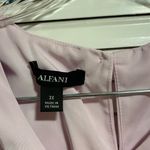 Alfani  Elastic Waist Dress Drawstring Lavender Boho Romance Size 3X Coquette Photo 3