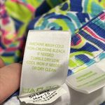 Lilly Pulitzer  size 0 shorts scallop hem size zip blue tropical print pockets Photo 8