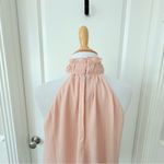H&M Blush Halter Ruffle Neck Blouse Sm Photo 3