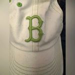 New Era white and lime green Red Sox hat NWOT Photo 4