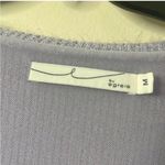 By Egreis Purple Eyelash Long Sleeve Bodycon Sweater Dress White Boa Fur trim Size M Photo 5