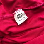 Women’s Small Casual Sleeveless Button Down Elastic Waist Swing Dress Pockets Pink Photo 5