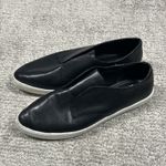 J Slides Alara Sneakers Womens 6.5 Black Leather Platform Shoes Slip On Photo 2