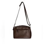 Western style Sam & Hadley brown faux leather medium crossbody bag. Photo 2