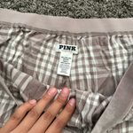 Victoria's Secret  Brown and White Plaid Pajama Pants Photo 2