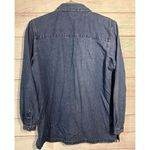 Bobbie Brooks‎ Blue Denim Shirt Womens Medium Button Up Embroidery Western Photo 1